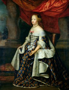 Itävallan Marie-Theresen (1638-83) muotokuva vuoden 1660 jälkeen